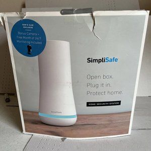 SimpliSafe 10 Pc Home Security Kit with SimpliCam, KeyFob, Motion/Entry Sensors